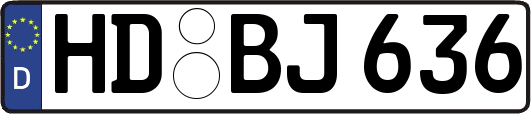 HD-BJ636