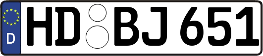 HD-BJ651