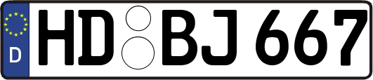 HD-BJ667