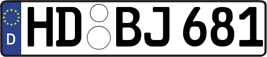 HD-BJ681