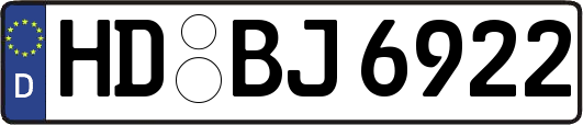 HD-BJ6922