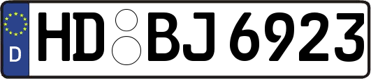 HD-BJ6923