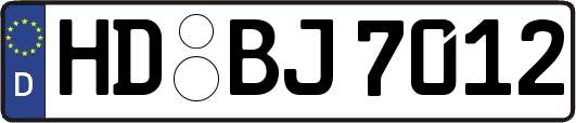 HD-BJ7012