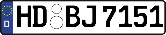 HD-BJ7151