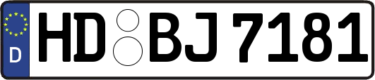 HD-BJ7181