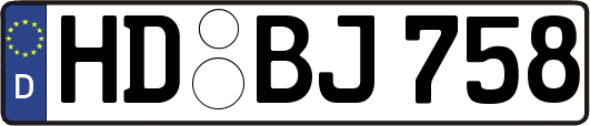 HD-BJ758