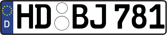 HD-BJ781