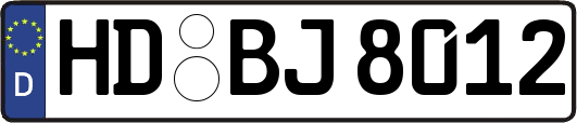 HD-BJ8012
