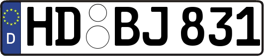HD-BJ831