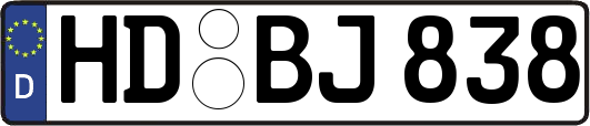 HD-BJ838