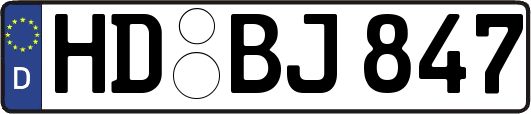 HD-BJ847