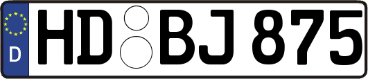 HD-BJ875