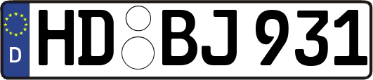 HD-BJ931