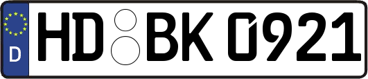 HD-BK0921