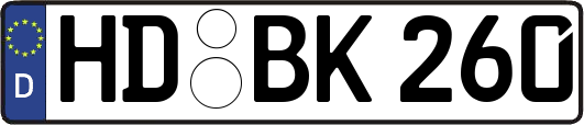HD-BK260
