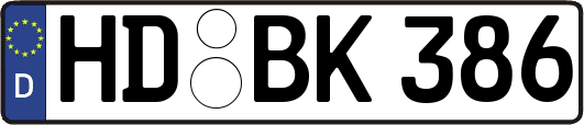 HD-BK386