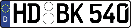 HD-BK540