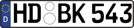 HD-BK543
