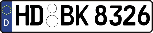 HD-BK8326