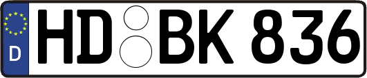 HD-BK836
