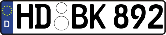 HD-BK892