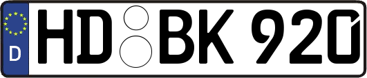 HD-BK920