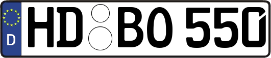 HD-BO550