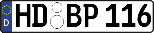 HD-BP116