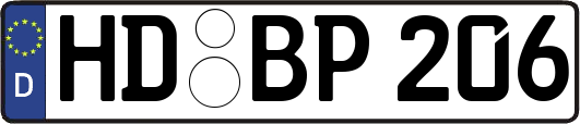 HD-BP206