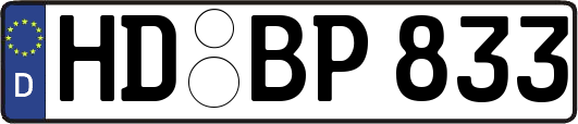 HD-BP833