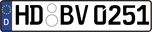 HD-BV0251