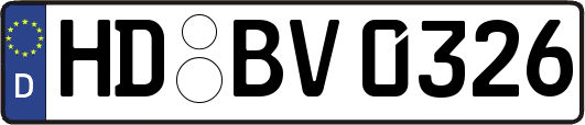 HD-BV0326