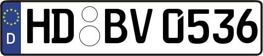 HD-BV0536