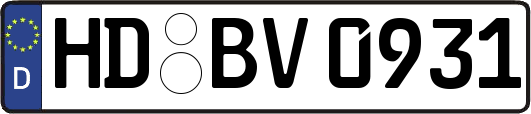 HD-BV0931