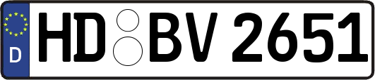 HD-BV2651