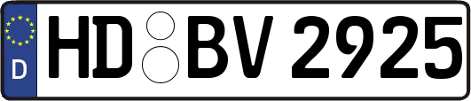 HD-BV2925