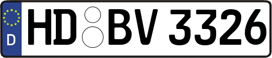 HD-BV3326