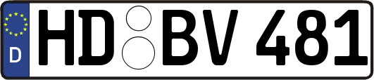 HD-BV481