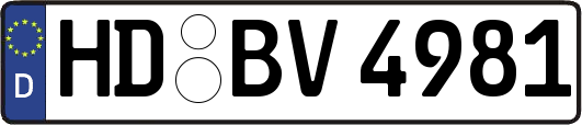 HD-BV4981
