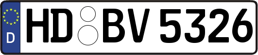 HD-BV5326