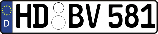 HD-BV581