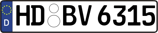 HD-BV6315