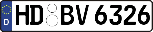 HD-BV6326