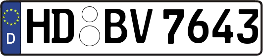 HD-BV7643