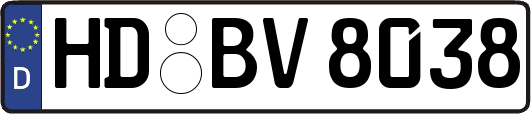 HD-BV8038