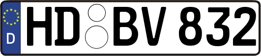 HD-BV832