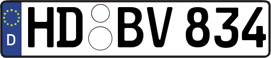 HD-BV834