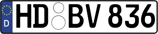HD-BV836