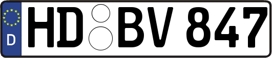 HD-BV847