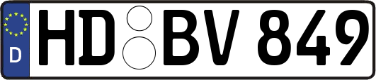 HD-BV849